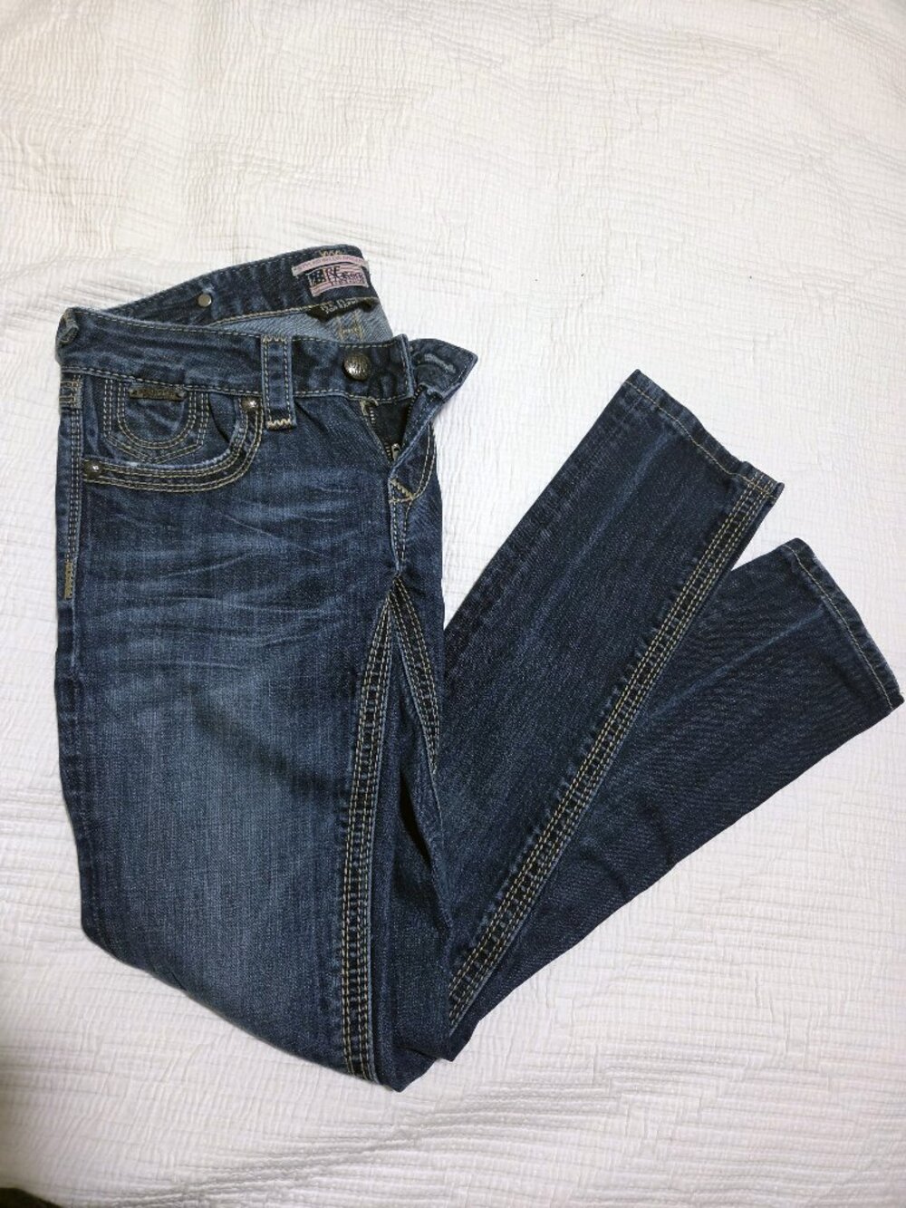 ReRock for Express Skinny Jeans - Dark Indigo Wash